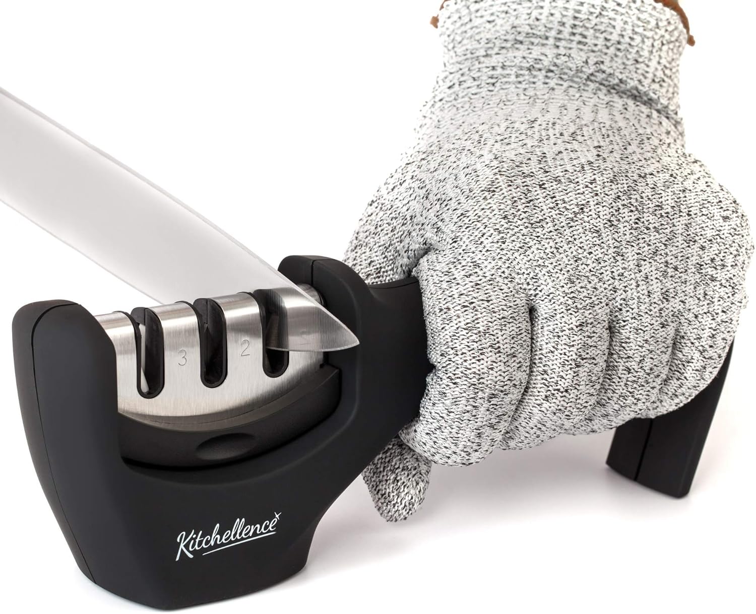 kitchellence knife sharpener ks37