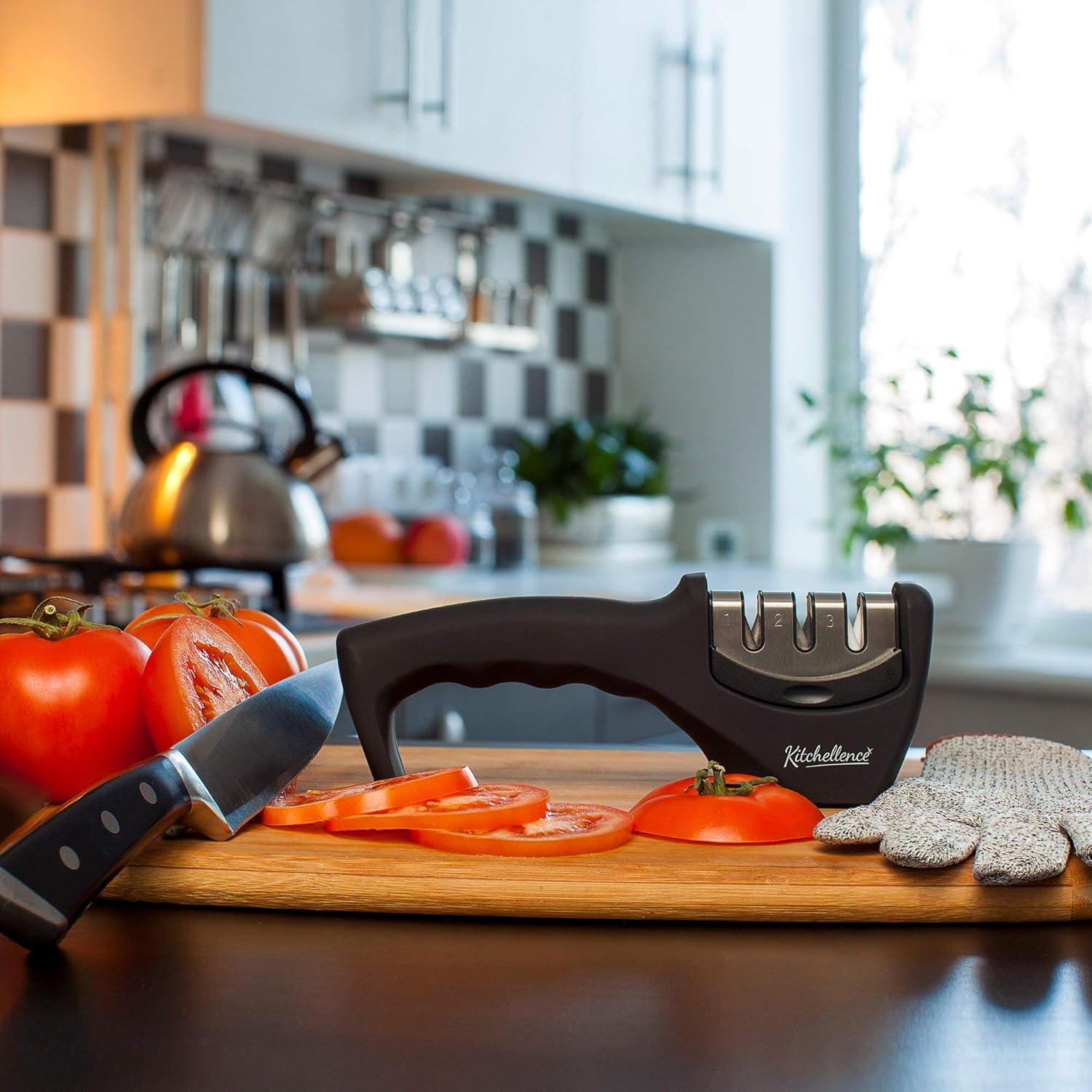kitchellence knife sharpener ks37